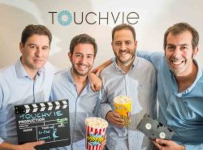 Equipo fundador de Touchvie.