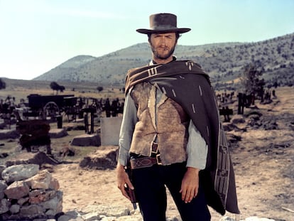 El actor Clint Eastwood en la película ‘El bueno, el feo y el malo’.