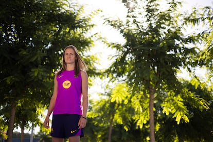 Irene Paredes, el pasado miércoles en Barcelona.