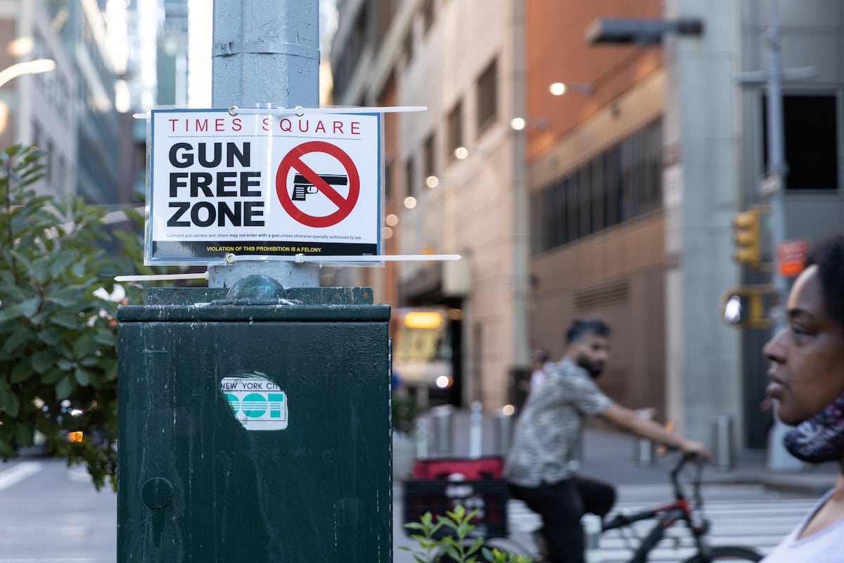New York City declares Times Square a gun-free zone | International ...