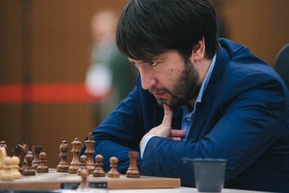 Teimur Radyábov, durante una partida de la Copa del Mundo