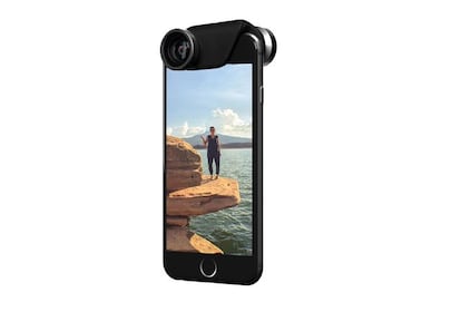 Este objetivo de Olloclip para todo tipo de smartphones incluye lente panorámica, ojo de pez y dos macros. &lt;p&gt;Precio: 62 euros. www.olloclip.com