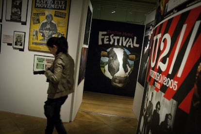 Un aspecto de la exposición 'Born to múúú' en el Palau Robert.