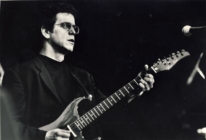 Actuación de Lou Reed en Madrid en julio de 1989.