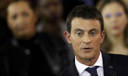 El primer ministro francés Manuel Valls.