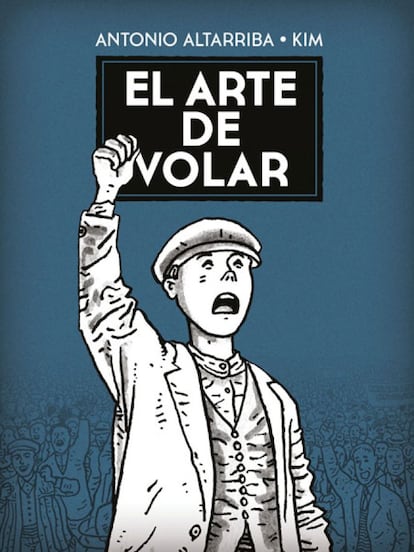 En 2001, el 4 de mayo, el padre de Antonio Altarriba se suicidó tirándose desde la cuarta planta de la residencia geriátrica en la que vivía. La residencia solicitó el pago de los 4 días de mayo, 34 euros, y puede que en la indignación del hijo esté el germen de esta novela gráfica que es un homenaje a su padre, excombatiente del bando republicano, exiliado en Francia, empresario de galletas, y anciano con depresión.