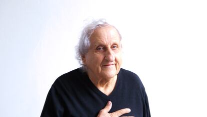 El escritor israelí A. B. Yehoshua, en 2019.