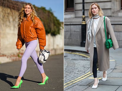 La peor pesadilla de la moda es real: los leggings deportivos se llevan con tacón