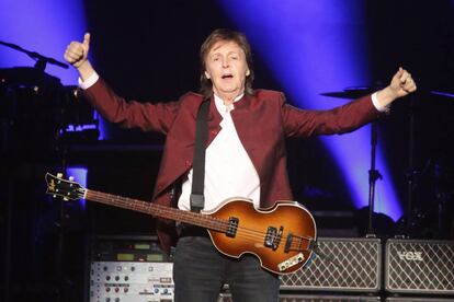 Paul McCartney en un concierto el pasado 28 de mayo en Alemania.