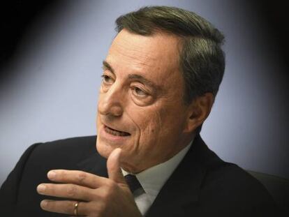 El presidente del BCE, Mario Draghi.