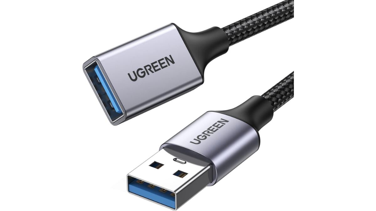 Cable alargador USB.