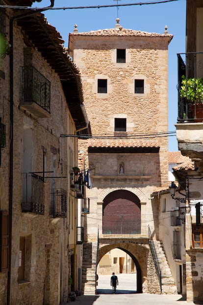 La Torre de San Roque, en la localidad de Mosqueruela, en la provincia de Teruel.