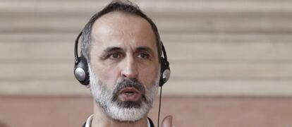 El líder opositor sirio Mouaz al Jatib el pasado febrero.