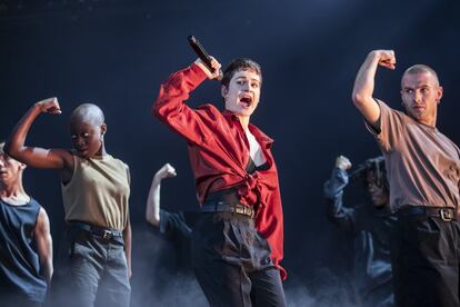 La intèrpret francesa Christine and the Queens sobre l'escenari del Primavera Sound, el 30 de maig.