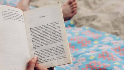 Lectura en la playa.