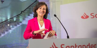 Ana Botín, presidenta de Banco Santander