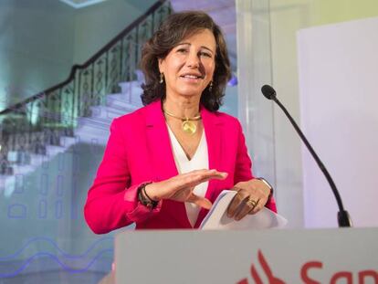 Ana Botín, presidenta de Banco Santander