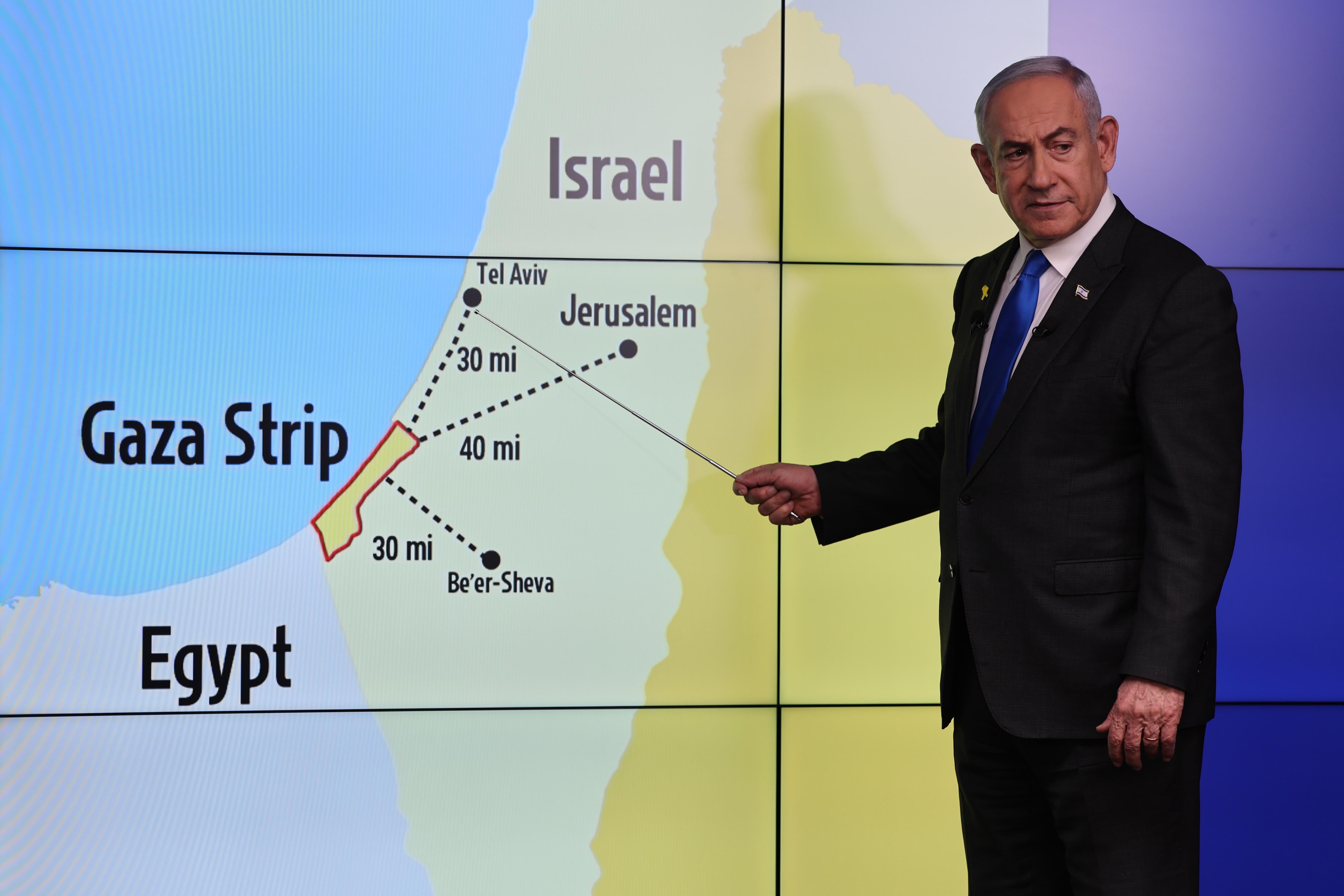 Las 48 horas de la ‘Operación Corredor Filadelfia’ de Netanyahu: de un mapa sin Cisjordania a objetivos de guerra cambiantes 