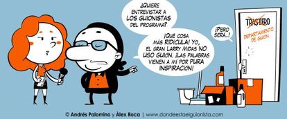 La vi&ntilde;eta de &Aacute;lex Roca y Andr&eacute;s Palomino para los lectores de EL PA&Iacute;S. 