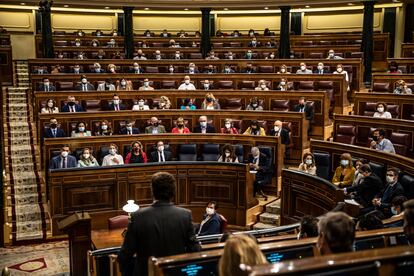 Pleno en el Congreso de los Diputados.