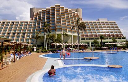 Un complejo hotelero en Varadero.