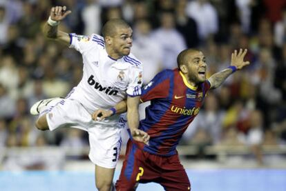 An image from last season's Barcelona-Real Madrid King's Cup final.