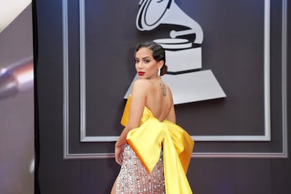 A cantora Anitta ganhou o Grammy de Melhor Álbum de Música Urbana. / JOHN PARRA / GETTY IMAGES
