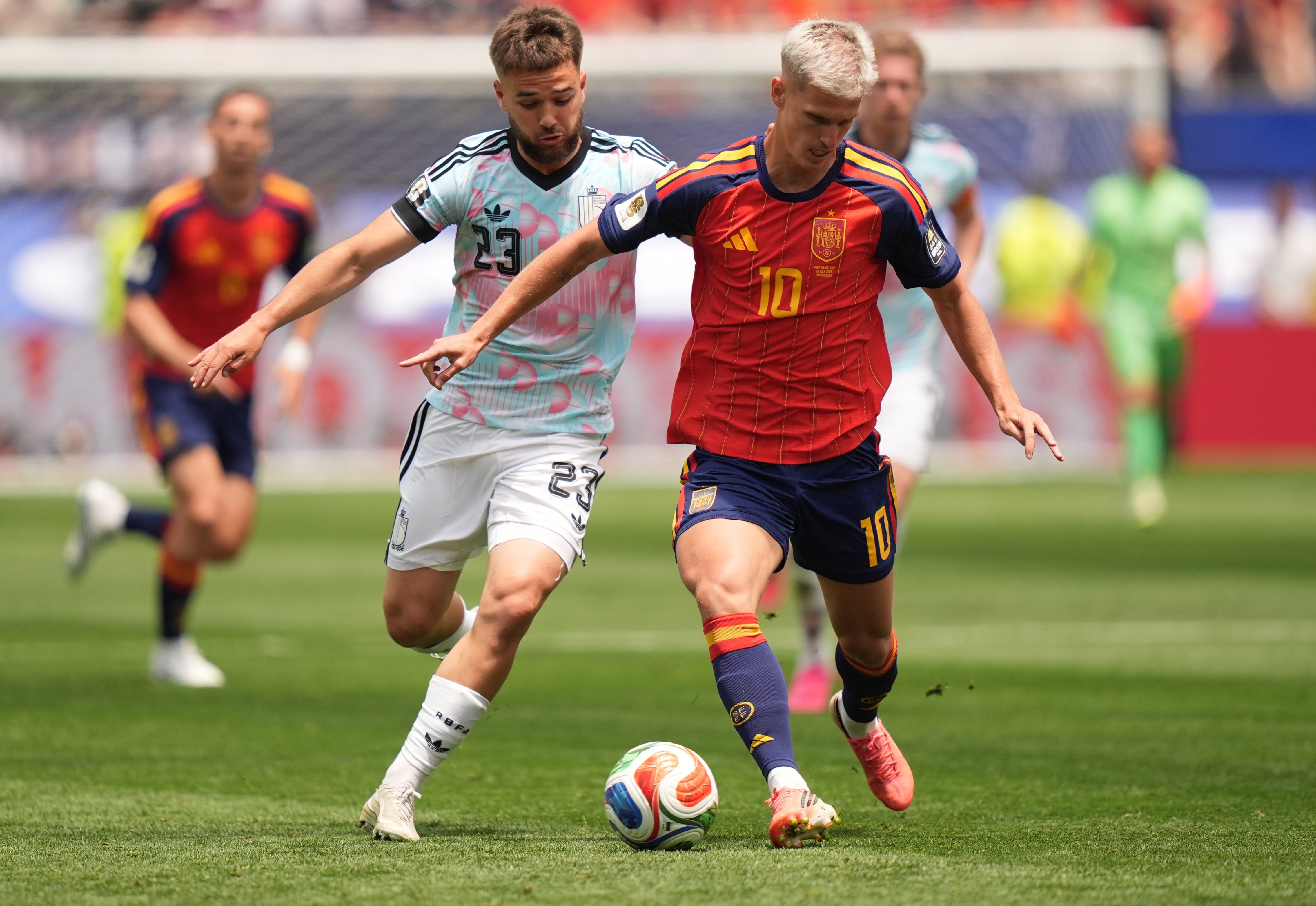 España - Bélgica en directo | La selección domina el juego y las ocasiones en el arranque del partido