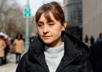 Allison Mack, el pasado 6 de febrero.