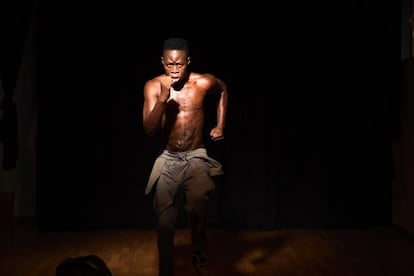 Una de las escenas de la obra de teatro 'El sueño es vida'.