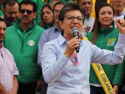 Claudia L&oacute;pez, senadora de la Alianza Verde ahora candidata a la vicepresidencia de Colombia. 