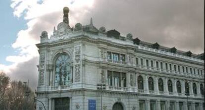 Fachada del Banco de España.