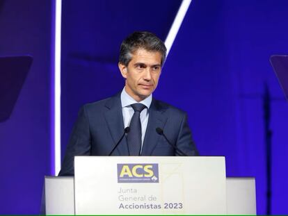 El presidente de Cimic y consejero delegado de ACS, Juan Santamaría.