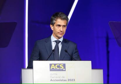 El presidente de Cimic y consejero delegado de ACS, Juan Santamaría.