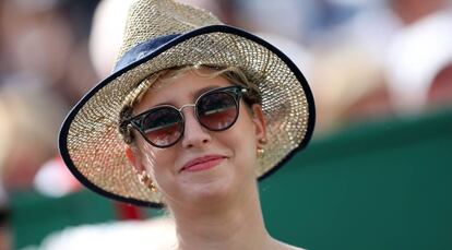 Jazmin Grace Grimaldi, hija del príncipe Alberto de Mónaco en el Masters series de Montecarlo. 