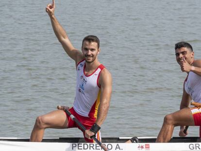 Pedrero y Graña celebran el oro mundial en el C2-200.