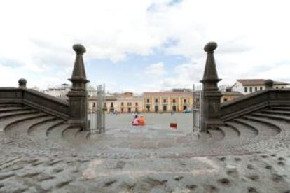 Plaza de San Francisco, en Quito (Ecuador).