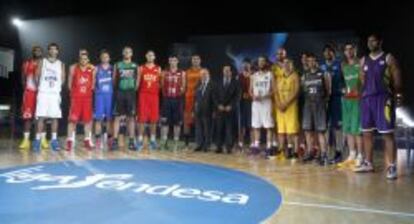 Presentación de la liga Endesa de Baloncesto la pasada semana.