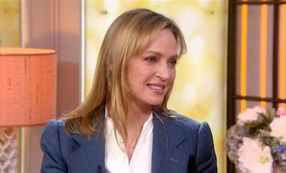 Uma Thurman, en el programa 'Today' de la cadena NBC.