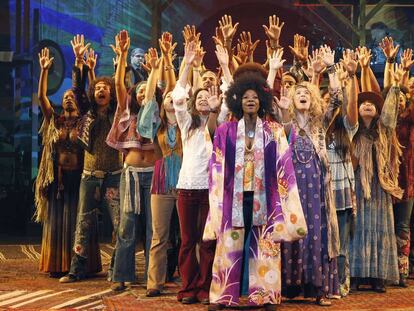 Imagen del musical &#039;Hair&#039;.