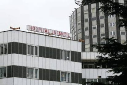 Fachada del Hospital La Paz.