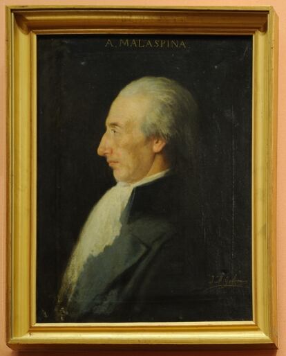 Retrato del capitán de fragata que lideró la expedición científica española de 1789 a 1790