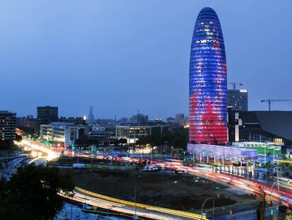 Torre Glòries de Barcelona, una de les candidates a albergar l'Agència del Medicament.