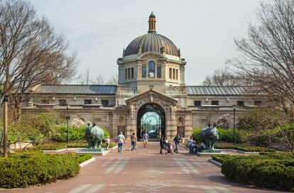 Elephant House, en el zoológico del Bronx (Nueva York).