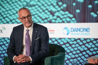François Lacombe, director general de Danone Iberia, durante su intervención en la segunda jornada del Foro Económico CREO 2025.