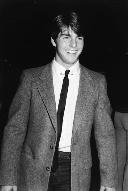 Tom Cruise en 1982. La sonrisa del triunfador.