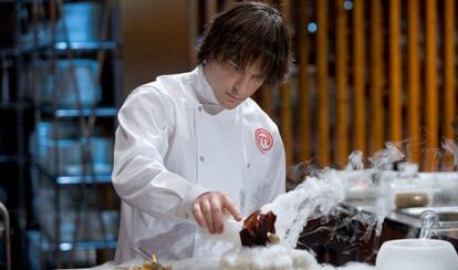 El cocinero catalán Jordi Cruz, en 'MasterChef'.