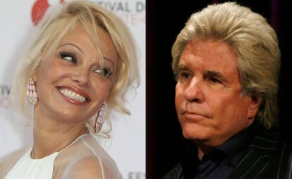 Pamela Anderson y Jon Peters.