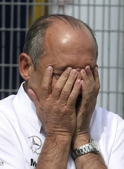 Ron Dennis en el GP de Hungría