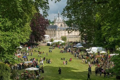 Jardines del castillo de Chantilly en la pasada edición de las jornadas.
